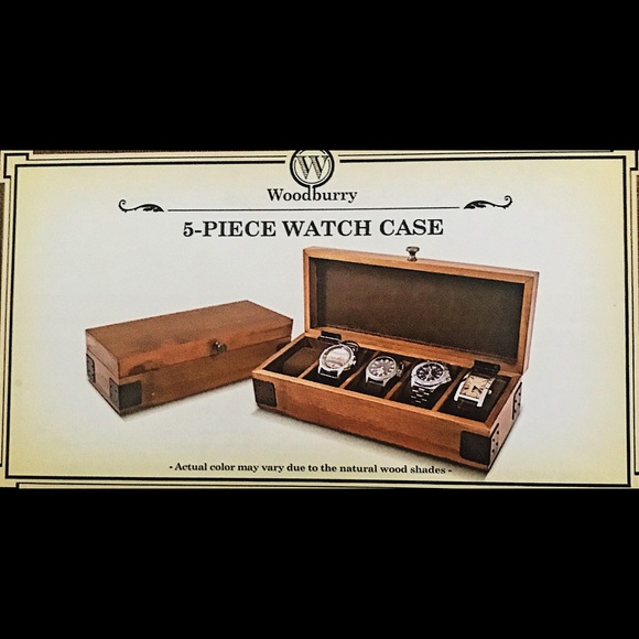 Storage Organization Woodbury 5piece Watch Case Poshmark